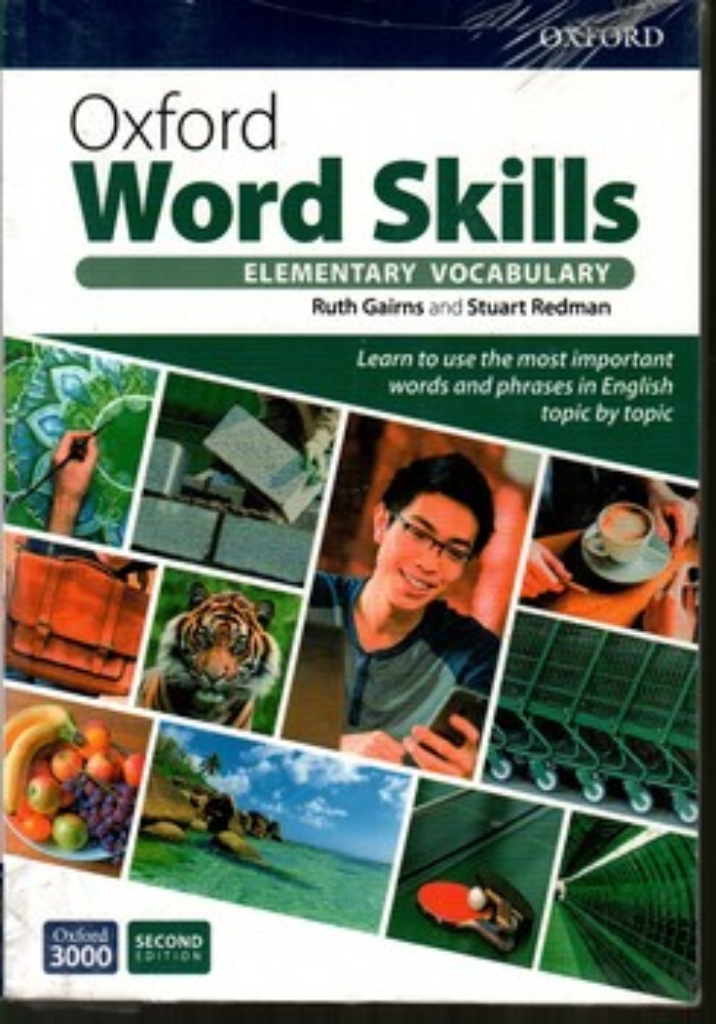 تصویر  oxford word skills - 2edition - elementary vocabulary + cd (وزیری-شمیز)